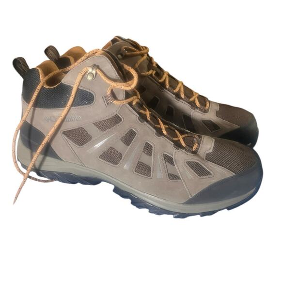 Mens Columbia Redmond III Mid Waterproof Wide hiking boots Size 16 NWB main image 8